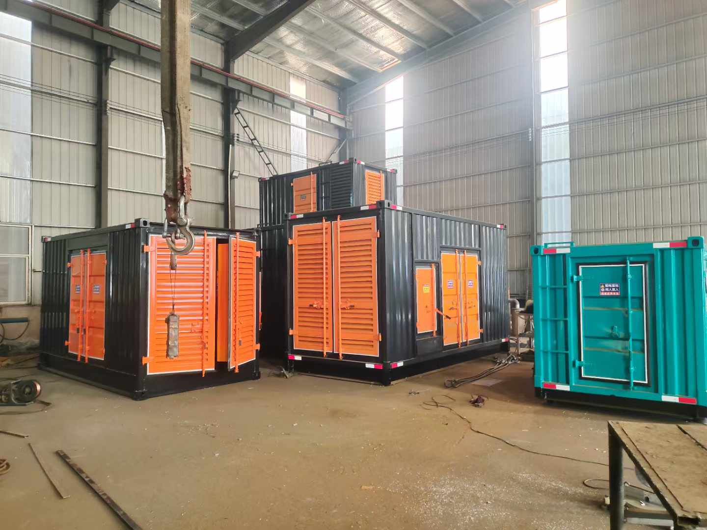 尼玛500kw柴油发电机组可以带动多少功率设备？